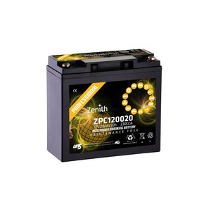 Batteria Zenith Agm Alto Spunto ZPC120020 12V 20AH 230A (CCA)