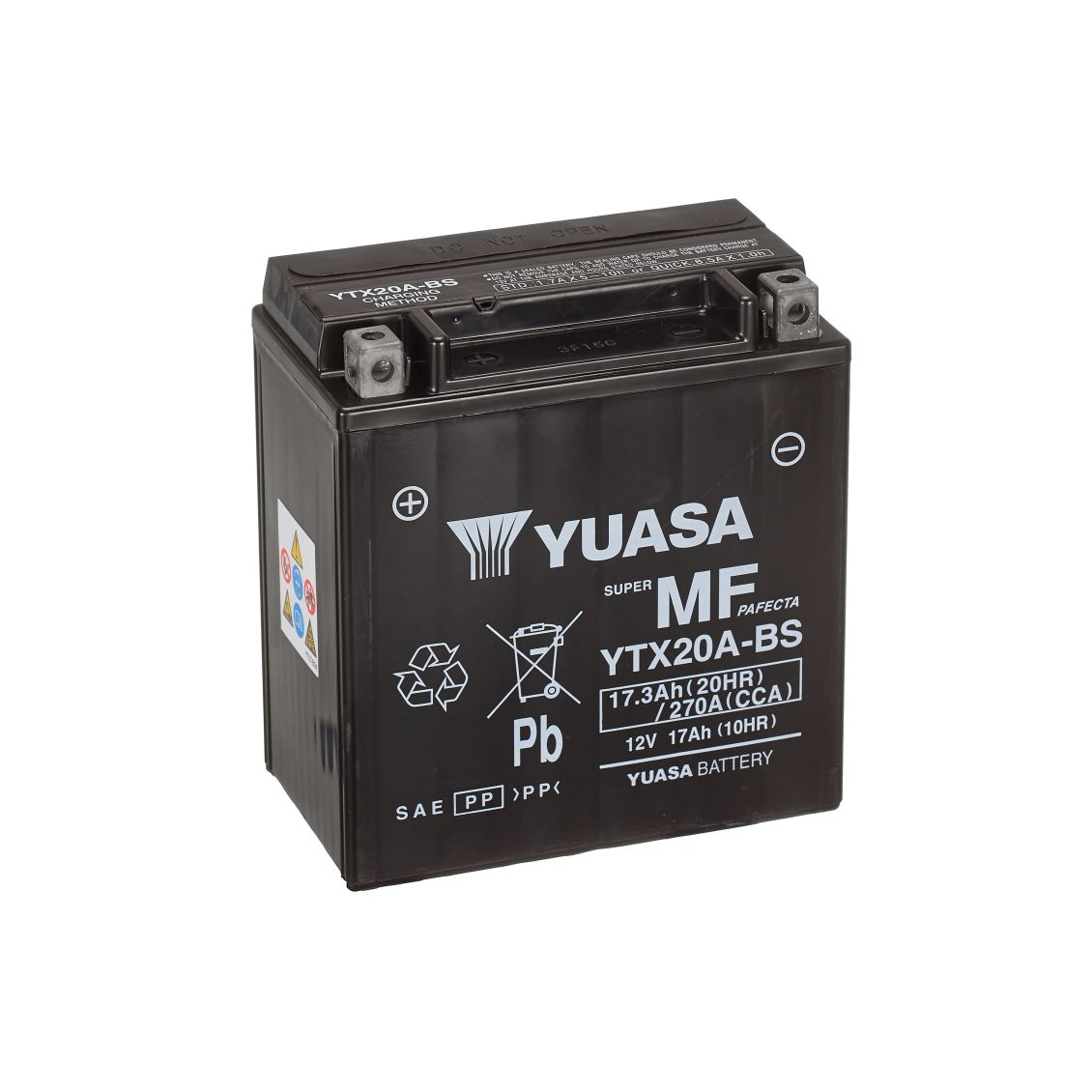 Batteria Moto Yuasa YTX20A-BS 12V 17.9AH 270A (CCA) (Copia)