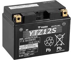 Batteria Moto Yuasa YTZ12S 12V 11AH 210A (CCA)