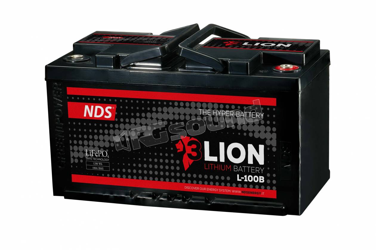 L-100B Nds Dometic 3Lion Lithium Battery 100ah