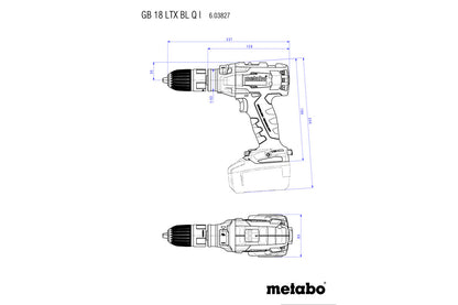 Maschiatrice a Batteria GB 18 LTX BL Q I