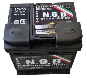 Batteria Auto L1D55 ngb 55 ampere ah