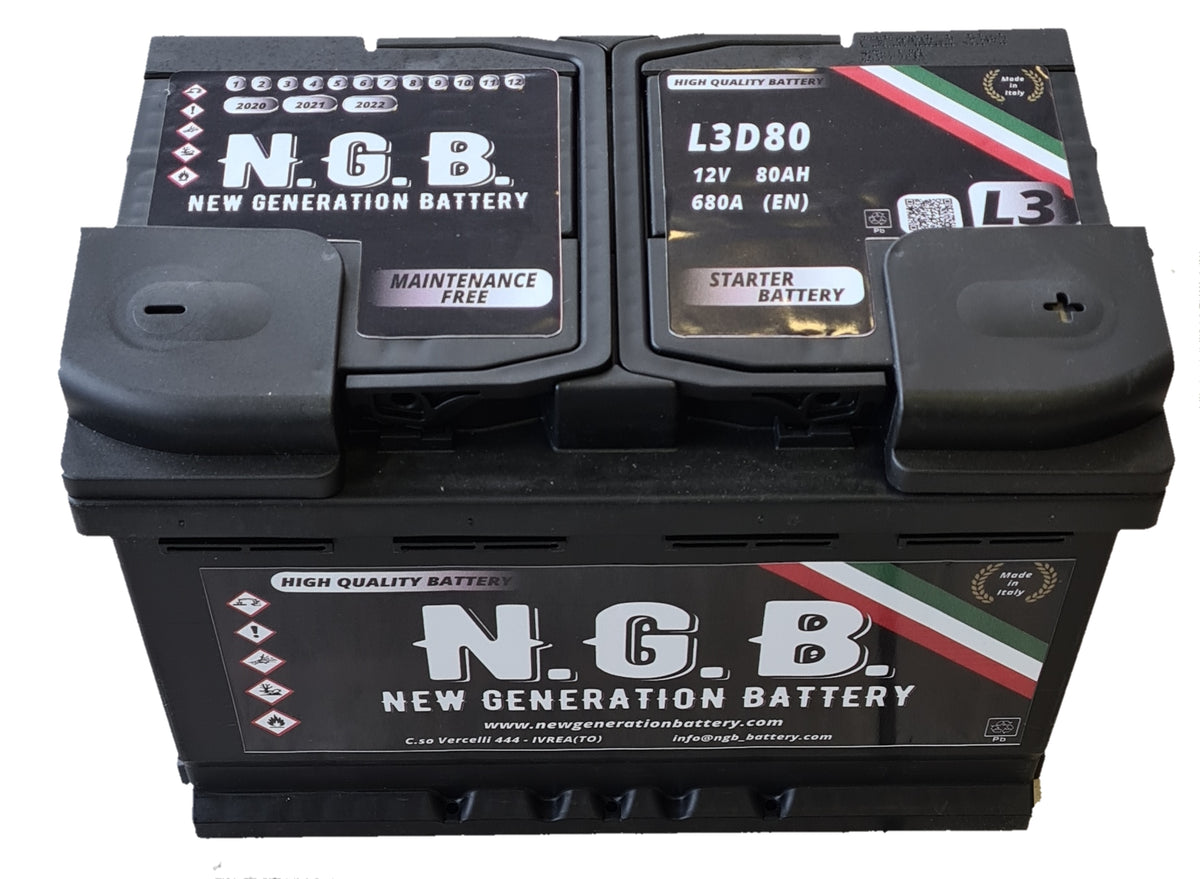 Batteria Auto Ngb D31S100 12V 100AH 750A (EN) – NGB Battery