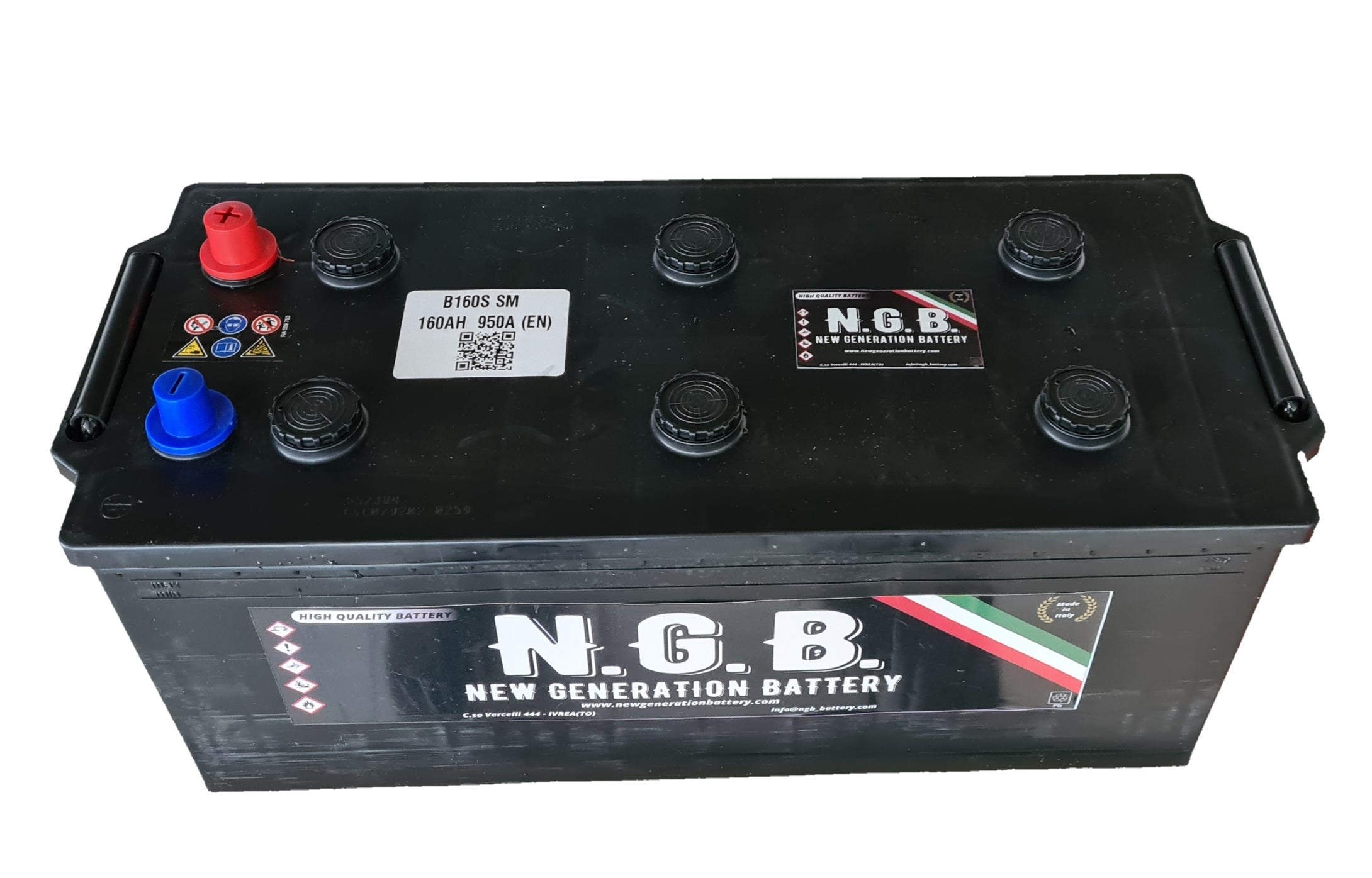 Batteria Auto Ngb B160S 12V 160AH 1050A (EN)