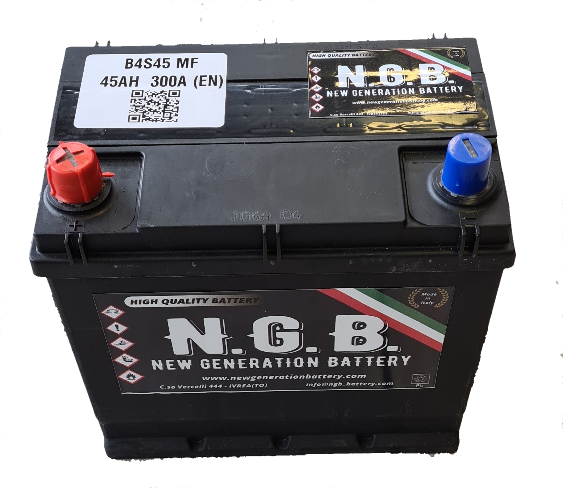 Batteria Auto Ngb JS45 45 ampere ah