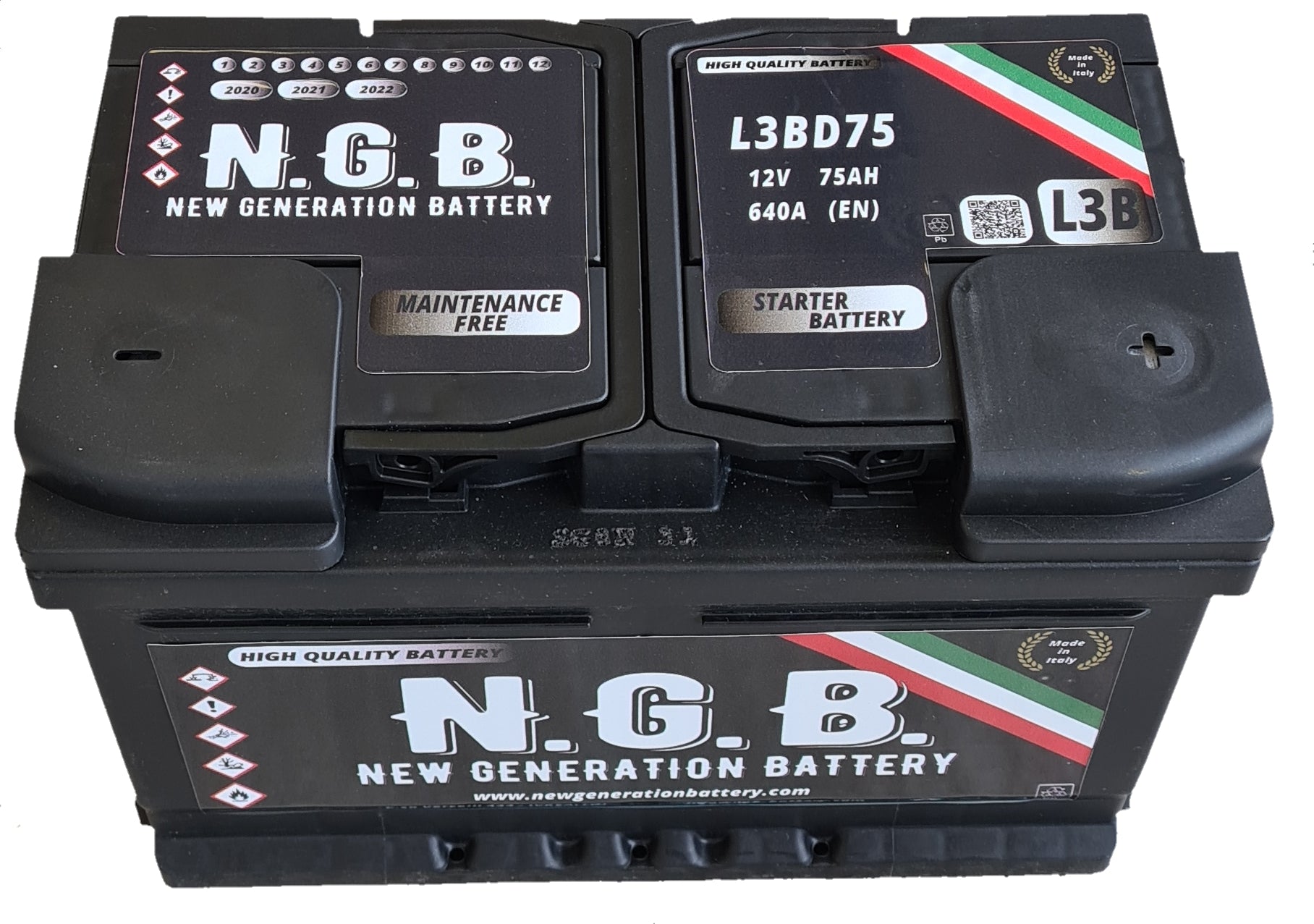 Batteria Auto Ngb L3BD75 75 ampere ah