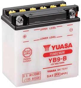 Batteria Moto Yuasa YB9-B 12V 9AH 115A (CCA)