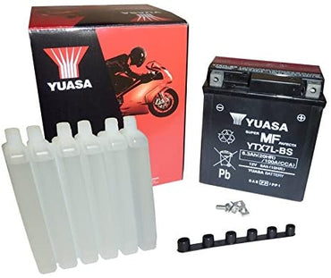 Batteria Moto Yuasa YTX7L-BS 12V 6AH 100A (CCA)