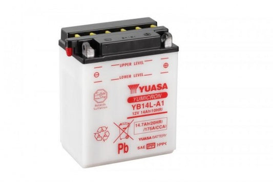 Batteria Moto Yuasa YB14L-A1 12V 14AH 175A (CCA)