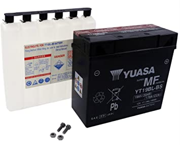 Batteria Moto Yuasa YT19BL-BS 12V 18AH 170A (CCA)