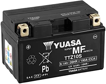 Batteria Moto Yuasa TTZ10S-BS 12V 8.6AH 190A (CCA)