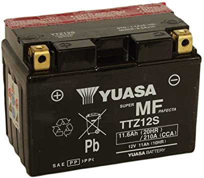 Batteria Moto Yuasa TTZ12S-BS 12V 11AH 210A (CCA)