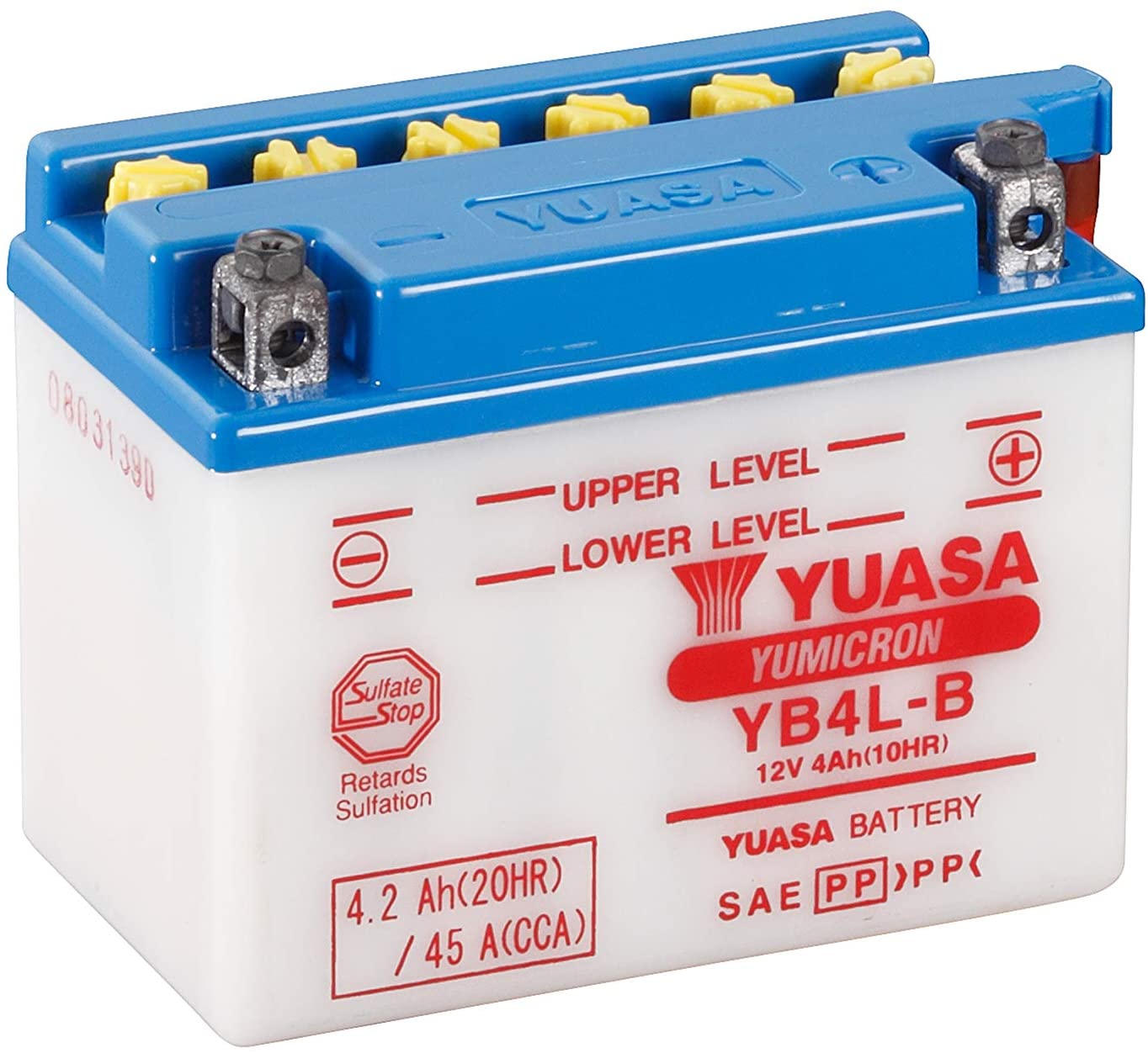 Batteria Moto Yuasa YB4L-B 12V 4AH 45A (CCA)