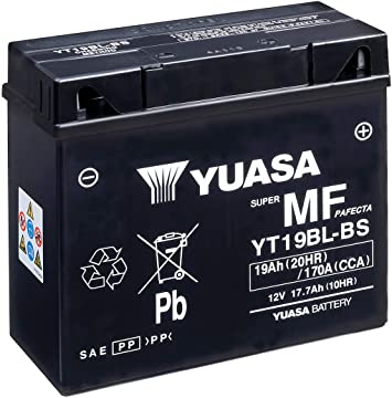 Batteria Moto Yuasa YT19BL-BS 12V 18AH 170A (CCA)