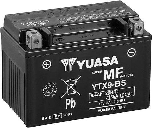 Batteria Moto Yuasa YTX9-BS 12V 8AH 135A (CCA)