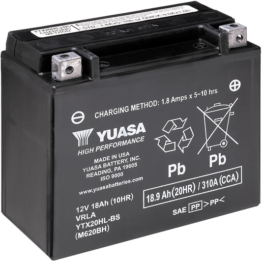 Batteria Moto Yuasa YTX20HL-BS 12V 18AH 310A (CCA)