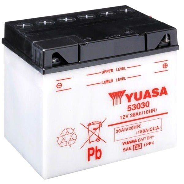 Batteria Moto Yuasa 53030 12V 30AH 180A (CCA)