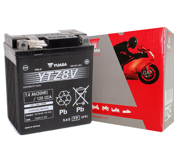 Batteria Moto Yuasa YTZ8V 12V 7AH 120A (CCA)