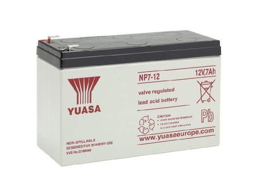 Batteria Agm Yuasa NP7-12 12V 7AH