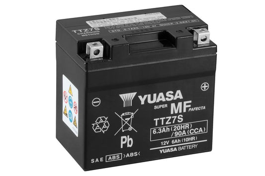 Batteria Moto Yuasa TTZ7S 12V 6AH 90A (CCA)