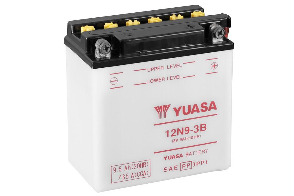 Batteria Moto Yuasa 12N9-3B 12V 9.5AH 85A (CCA)