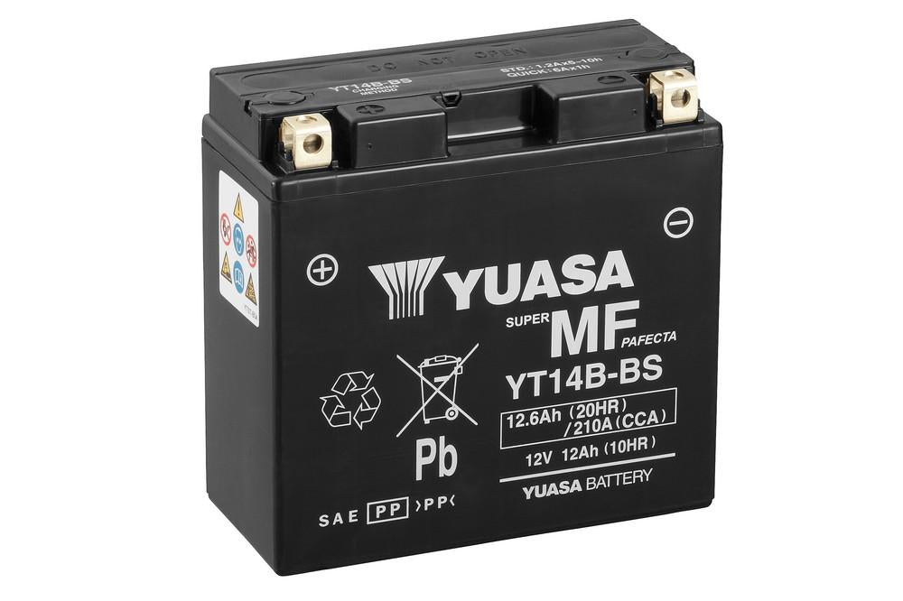 Batteria Moto Yuasa YT14B-BS 12V 12AH 210A (CCA)